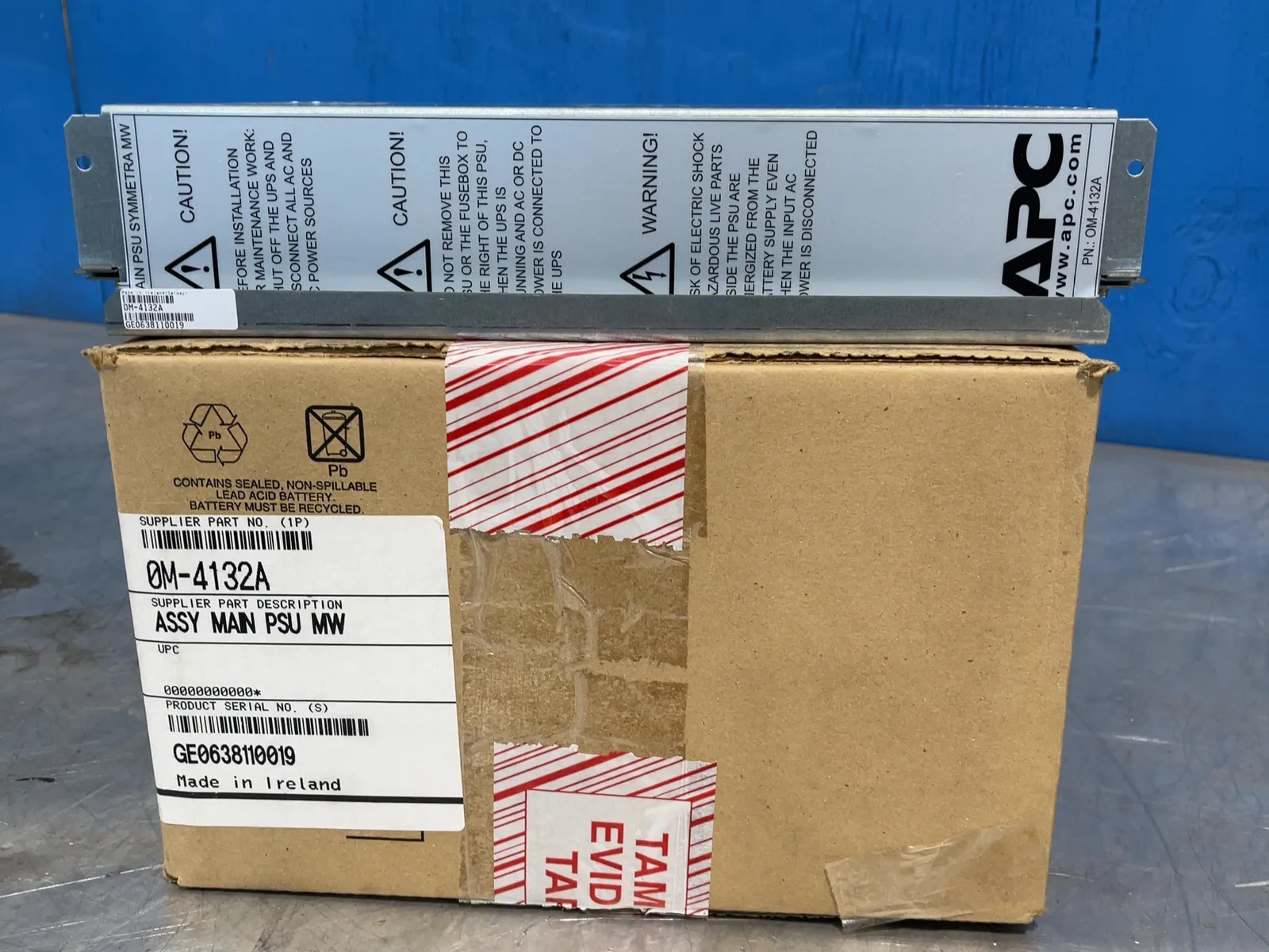 Apc Symmetra Mega Watt Main Power Supply Unit - 0m-4132a