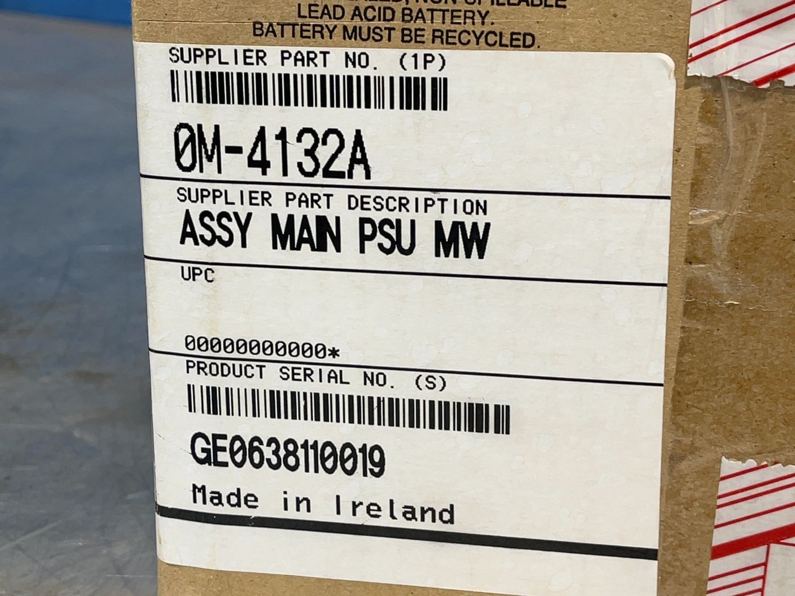 Apc Symmetra Mega Watt Main Power Supply Unit - 0m-4132a