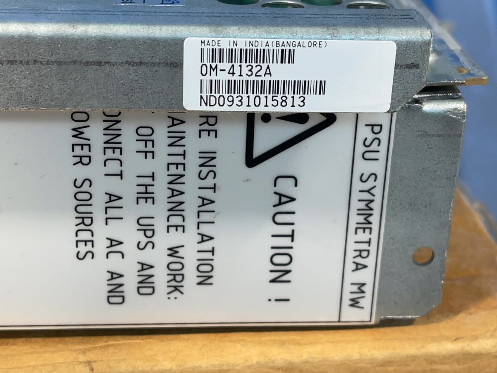 Apc Symmetra Mega Watt Main Power Supply Unit - 0m-4132a