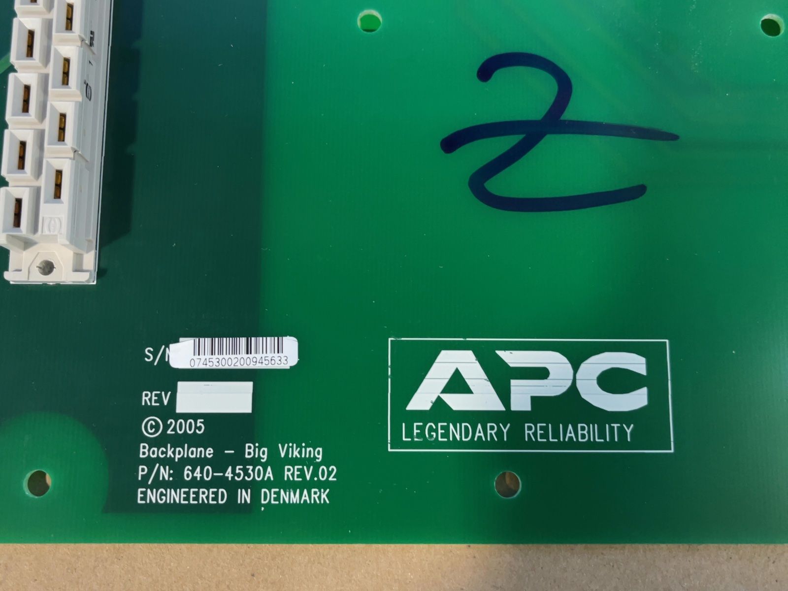 Apc Backplane - 0p4530a