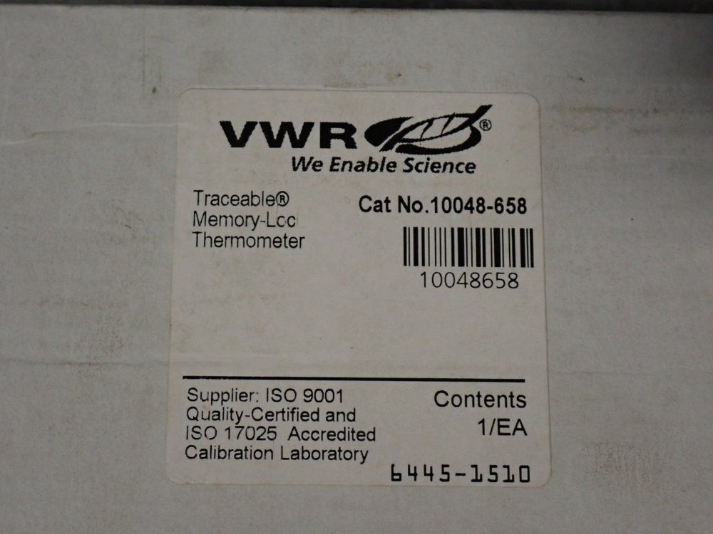 Vwr Traceable Thermometer - 10048-658