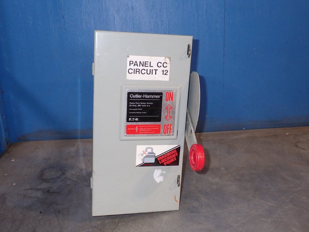 Cutler-hammer 60 Amps Series B Heavy Duty Safety Switch - Dh362fgk