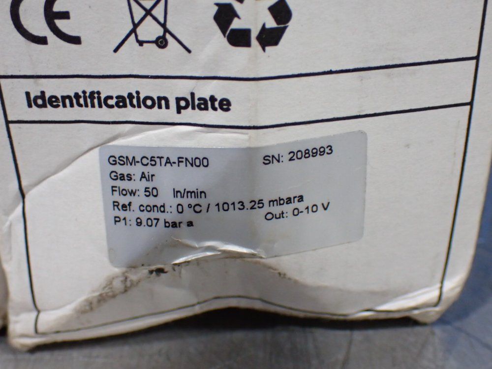 Vogtlin Gas Flow Valve - Gsm-c5ta-fn00
