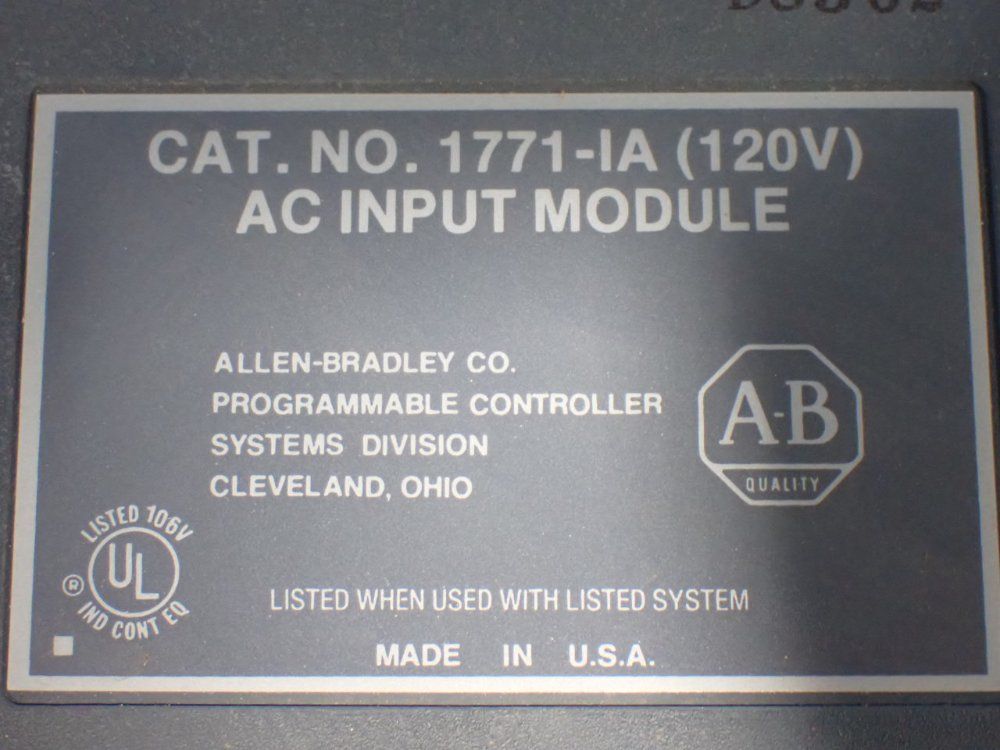 Allen-bradley Plc Modules