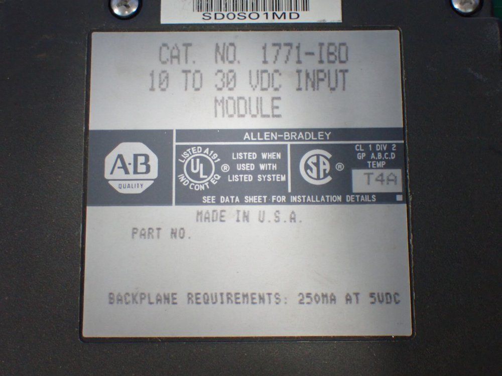 Allen-bradley Plc Modules