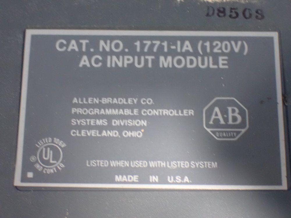 Allen-bradley Plc Modules