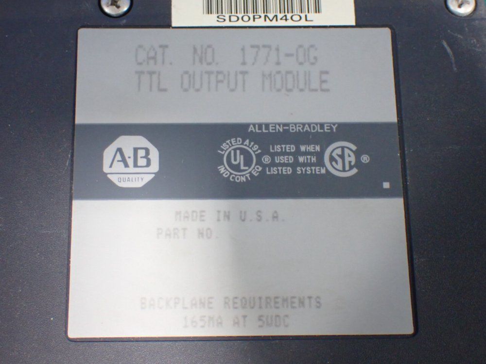 Allen-bradley Plc Modules