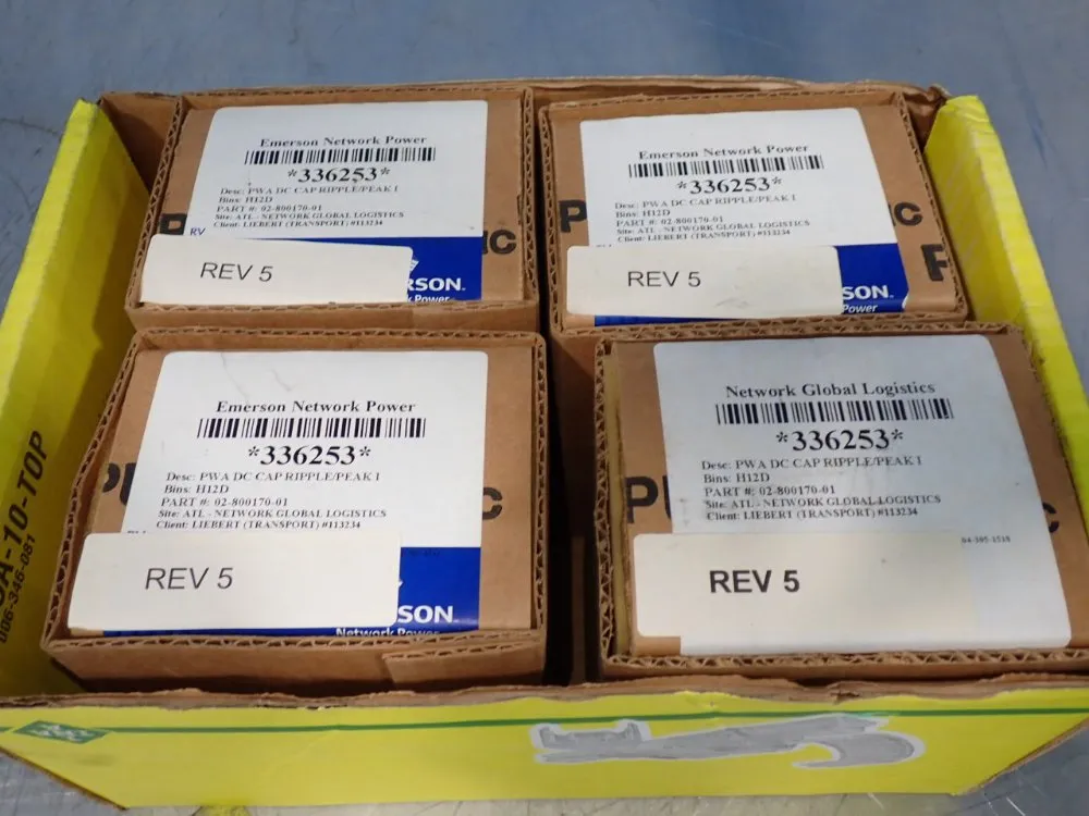 Emerson Dc Capacitor Module Printed Circuit Boards - 02-800170-01