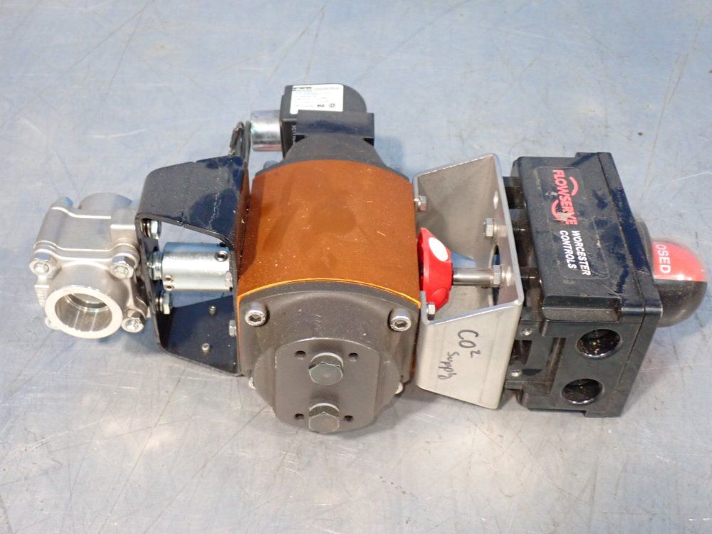 Flowserve 120psi Pneumatic Actuator Assembly - 10 39 Sw 24d R6
