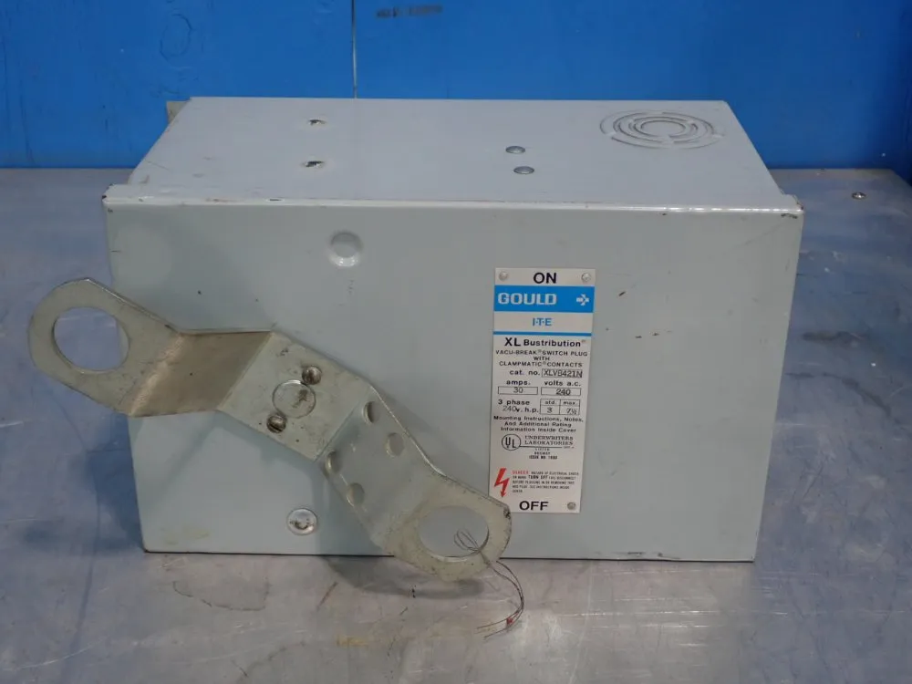 Gould Xl Distribution Vacu-break Switch Plug - Xlvb421n