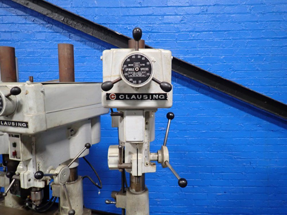Clausing 14" 4 Head Drill Press Station - 1666