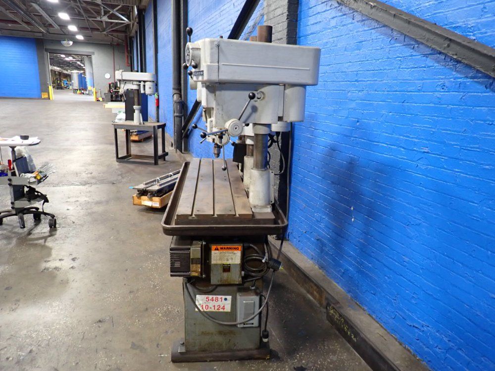 Clausing 14" 4 Head Drill Press Station - 1666