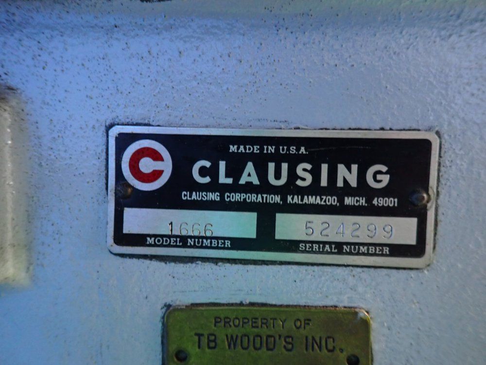 Clausing 14" 4 Head Drill Press Station - 1666