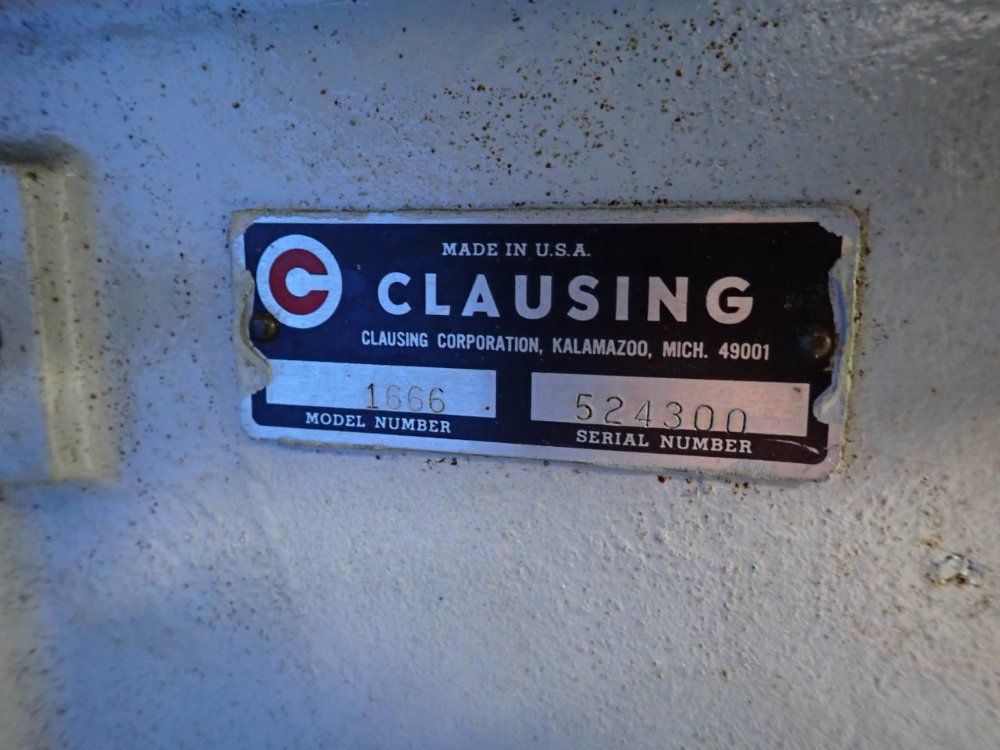 Clausing 14" 4 Head Drill Press Station - 1666
