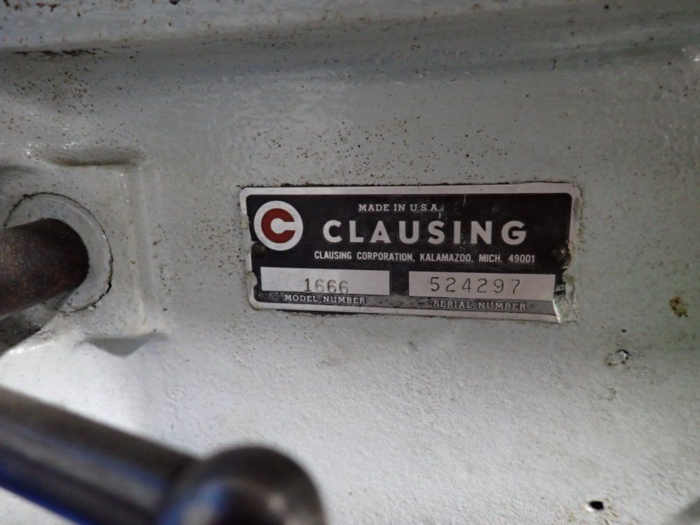 Clausing 14" 4 Head Drill Press Station - 1666