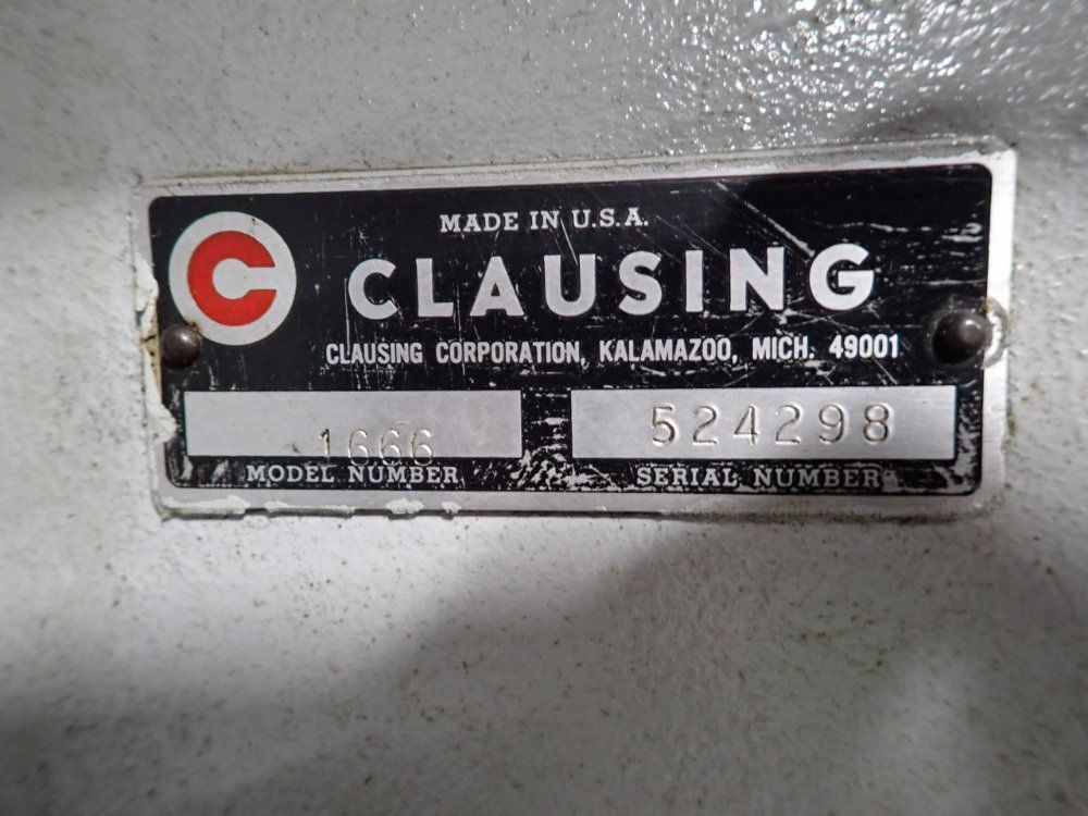 Clausing 14" 4 Head Drill Press Station - 1666