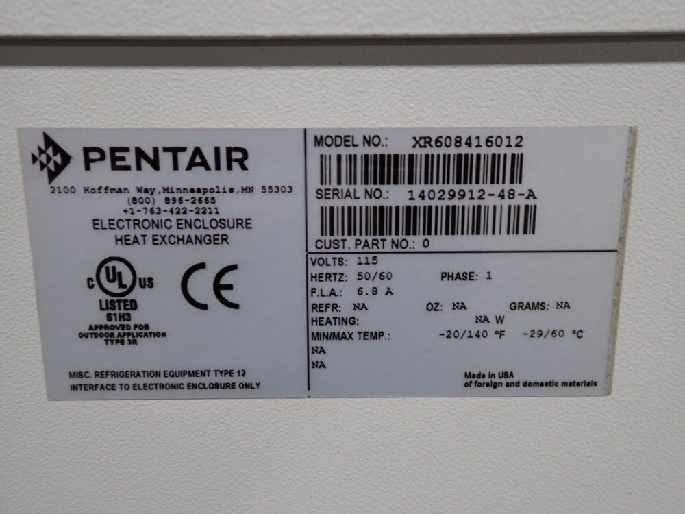 Hoffman Heat Exchanger - Xr608416012