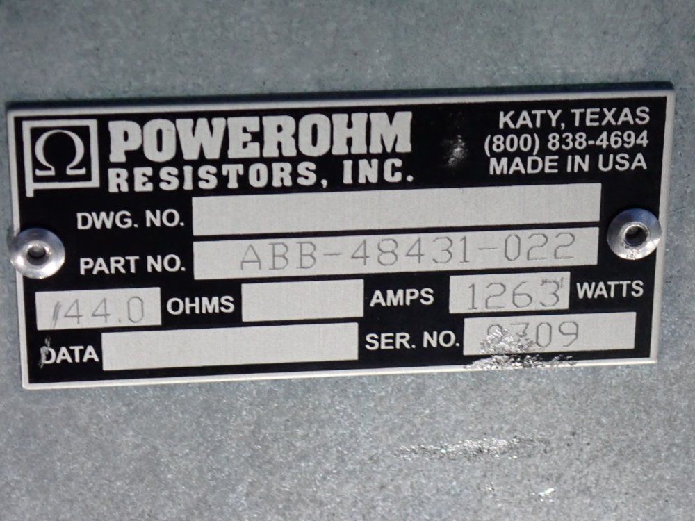 Powerohm Resistors, Inc Resistor - Abb-48431-022