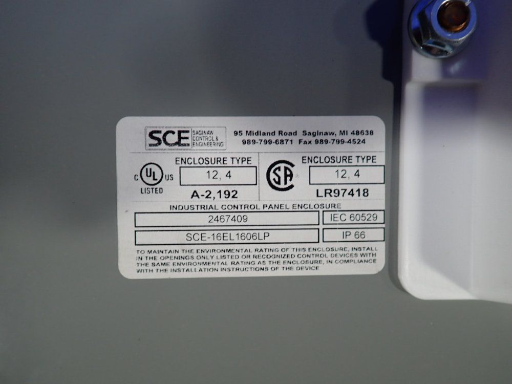 I-tech Services Safety Relay Enclosure - Ul-e311614
