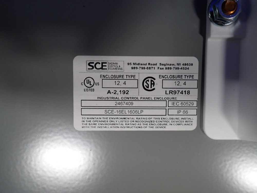I-tech Services Safety Relay Enclosure - Ul-e311614