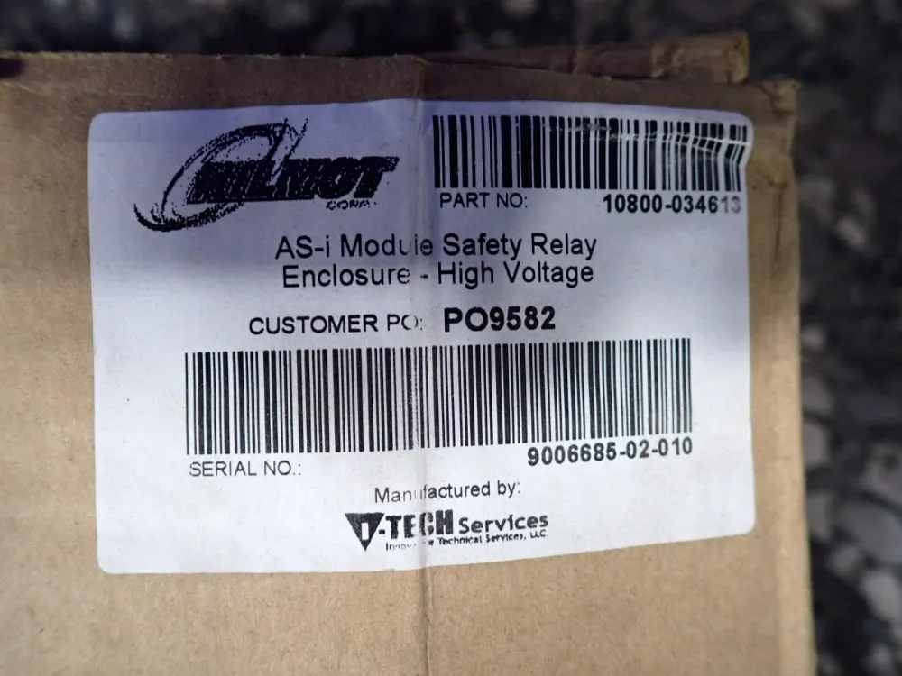 I-tech Services Safety Relay Enclosure - Ul-e311614