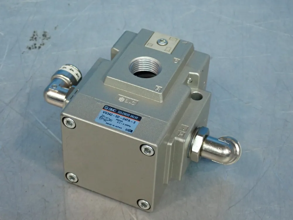Smc Solenoid Valve - Vg342-5d-4fa-e