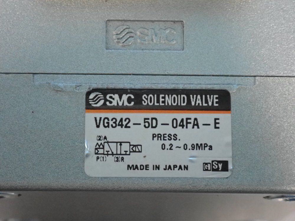 Smc Solenoid Valve - Vg342-5d-4fa-e