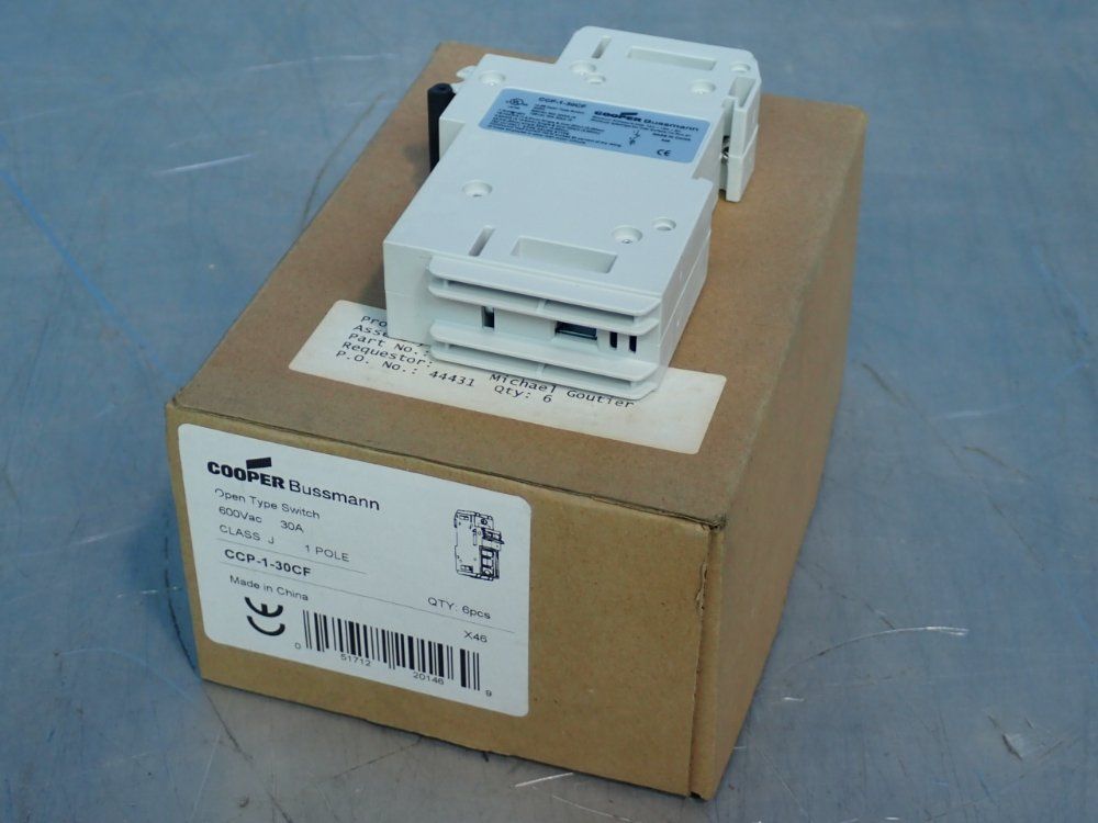 Cooper Bussmann Open Type Switch - Ccp-1-30cf