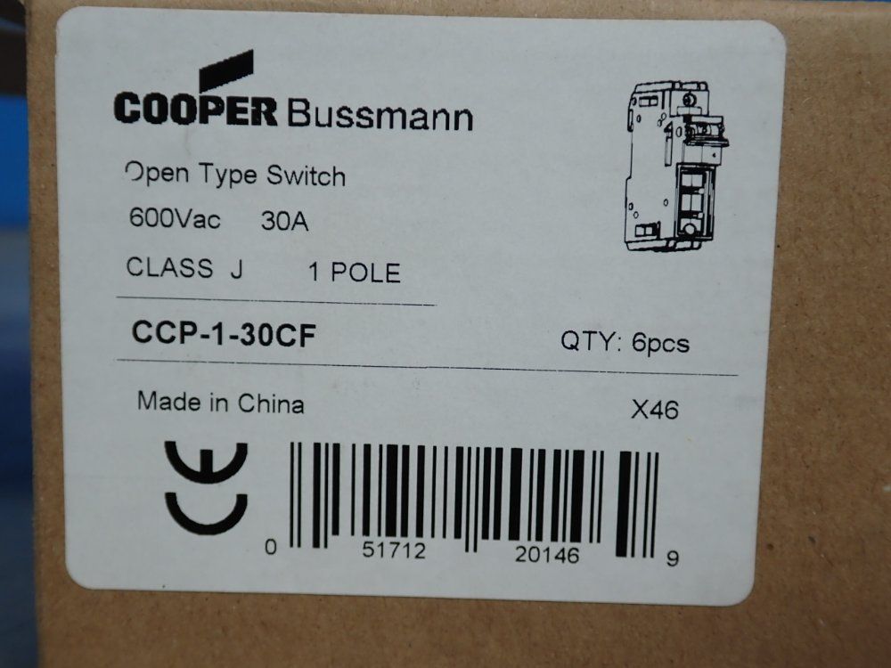 Cooper Bussmann Open Type Switch - Ccp-1-30cf
