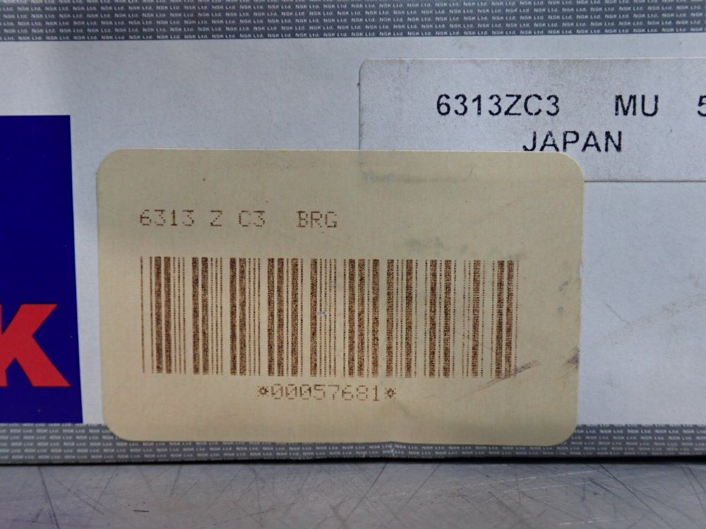 Nsk Bearings Bearing - 6313zc3
