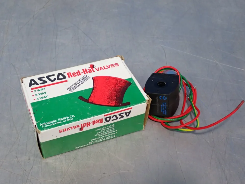Asco Redhat D-coil Valve - 238214-132d