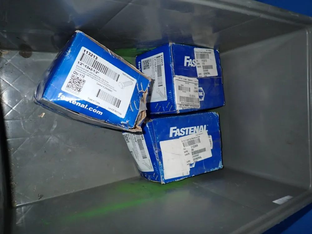 Fastenal Boxes Of Hex Cap Screw Bolts