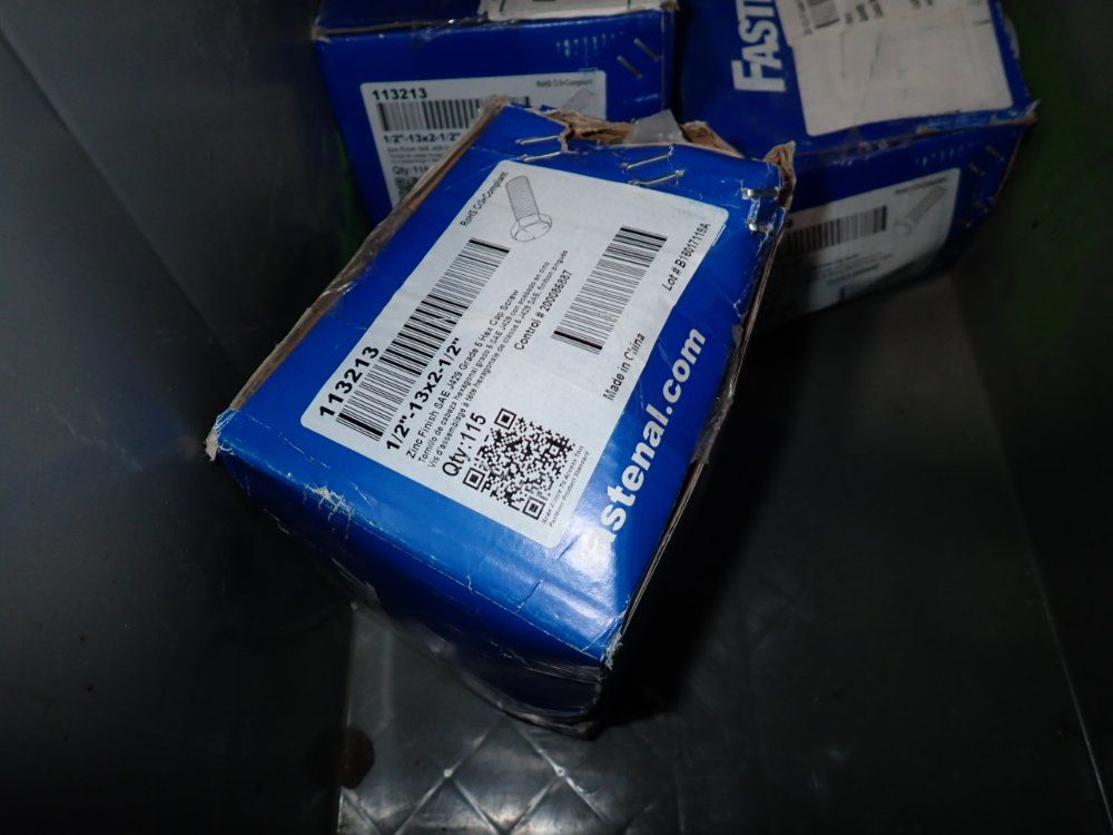 Fastenal Boxes Of Hex Cap Screw Bolts