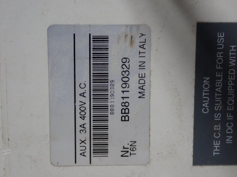 Abb Sace Tmax Circuit Breaker - T6n 800
