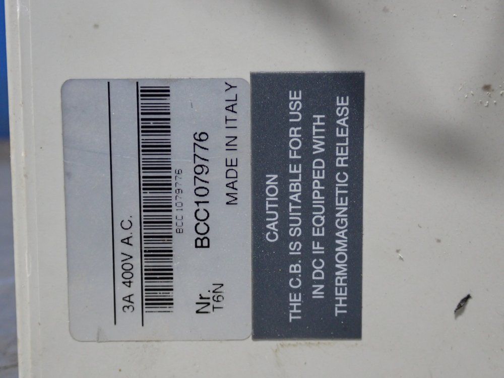 Abb Sace Tmax Circuit Breaker - T6n 800
