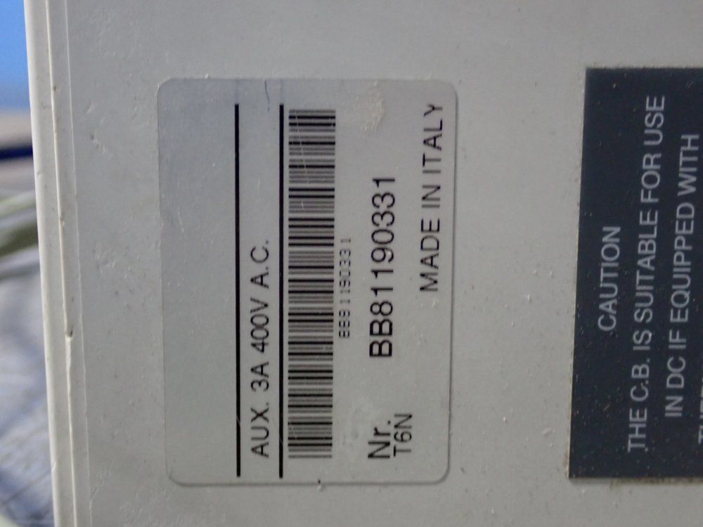 Abb Sace Tmax Circuit Breaker - T6n 800