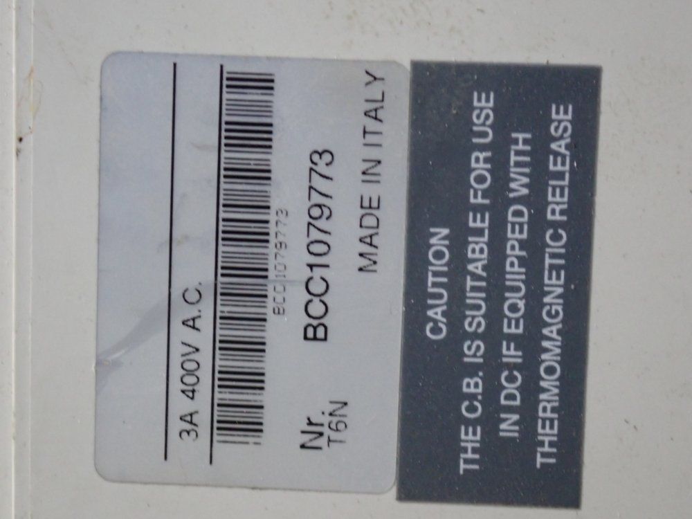 Abb Sace Tmax Circuit Breaker - T6n 800