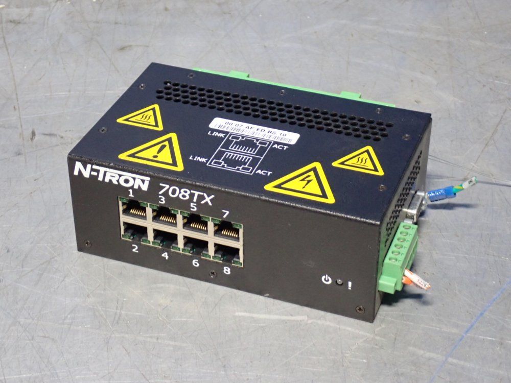 N-tron Managed Ethernet Switch - 708tx