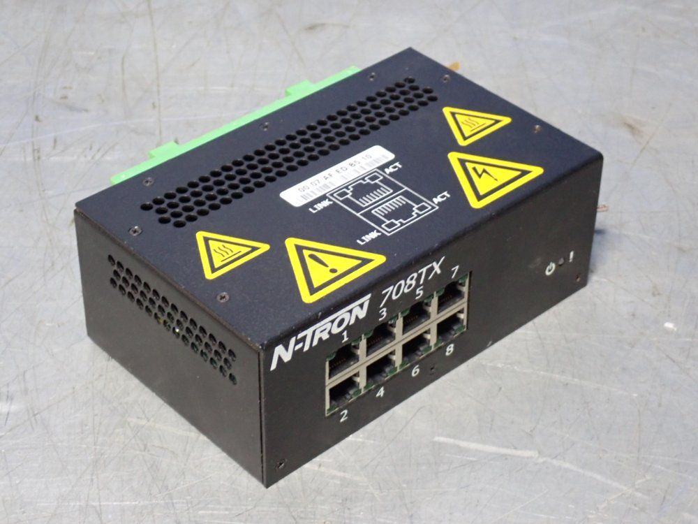 N-tron Managed Ethernet Switch - 708tx