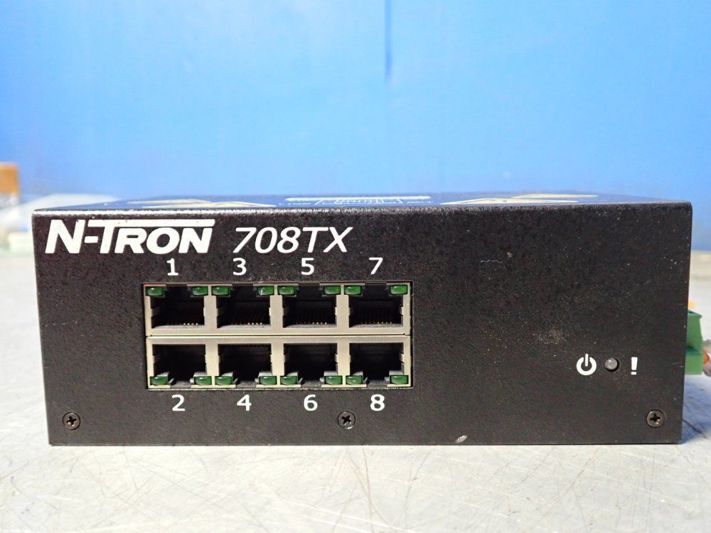 N-tron Managed Ethernet Switch - 708tx