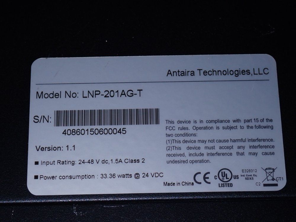 Antaira Technologies Ethernet Switch - Lnp-201ag-t