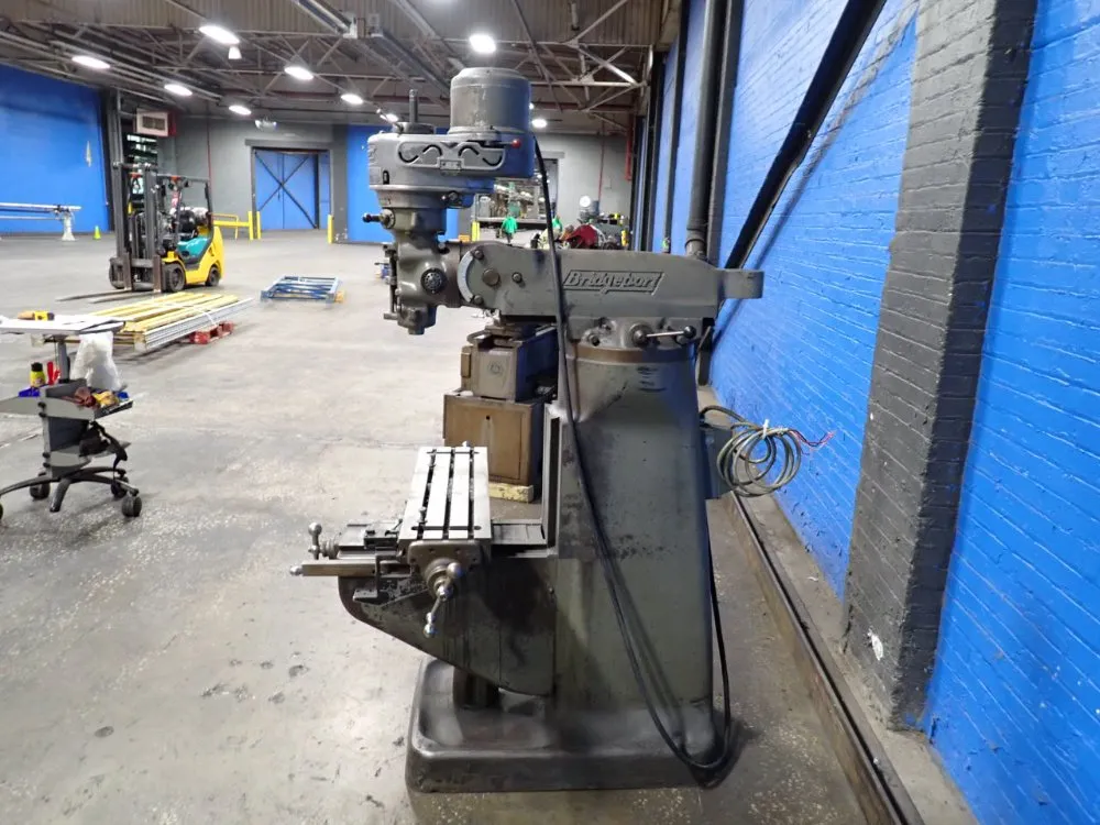 Bridgeport 9" X 32" Vertical Mill - 76752