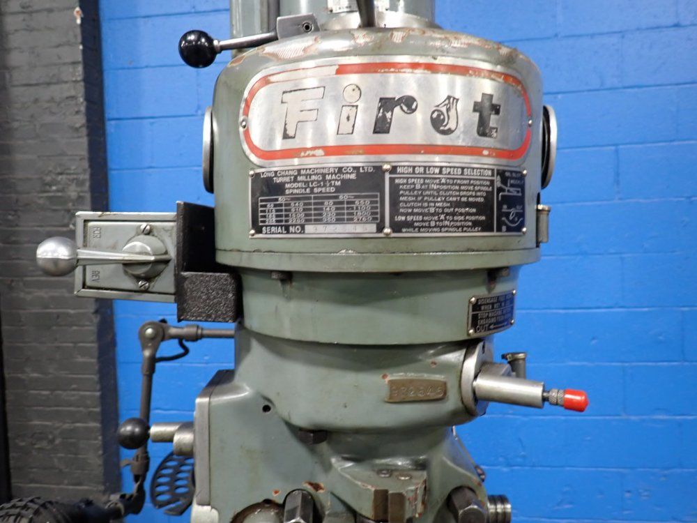 First 9" 42" Vertical Mill - Lc-1 1/2tm