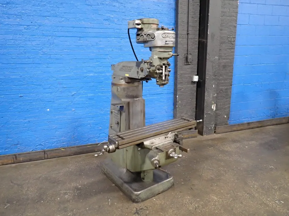Bridgeport 9" X 42" Vertical Mill - 89006