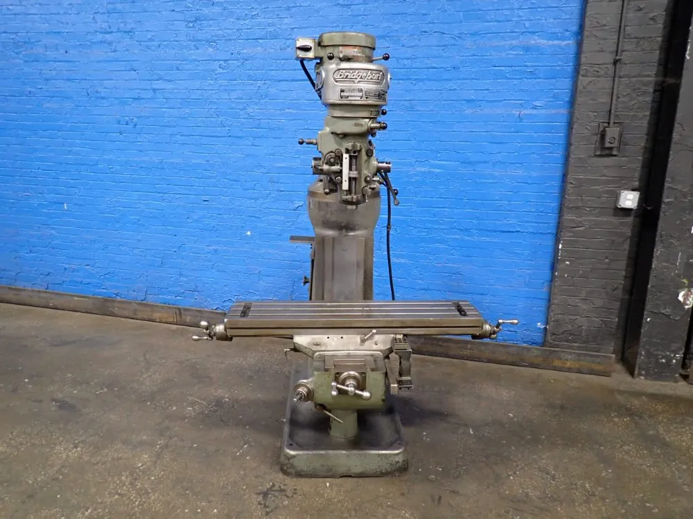 Bridgeport 9" X 42" Vertical Mill - 89006