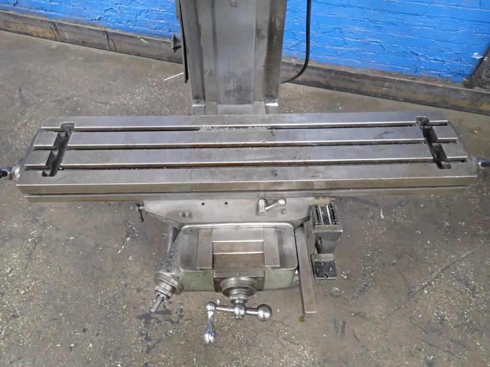 Bridgeport 9" X 42" Vertical Mill - 89006