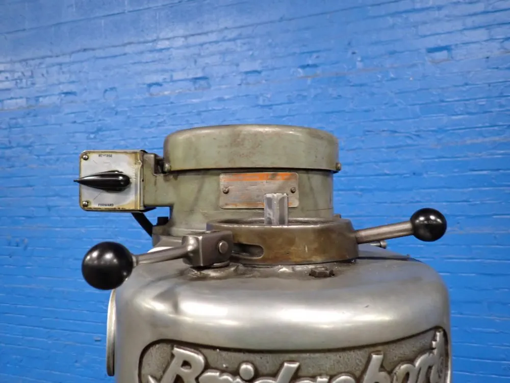 Bridgeport 9" X 42" Vertical Mill - 89006