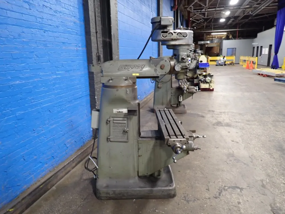 Bridgeport 9" X 42" Vertical Mill - 89006