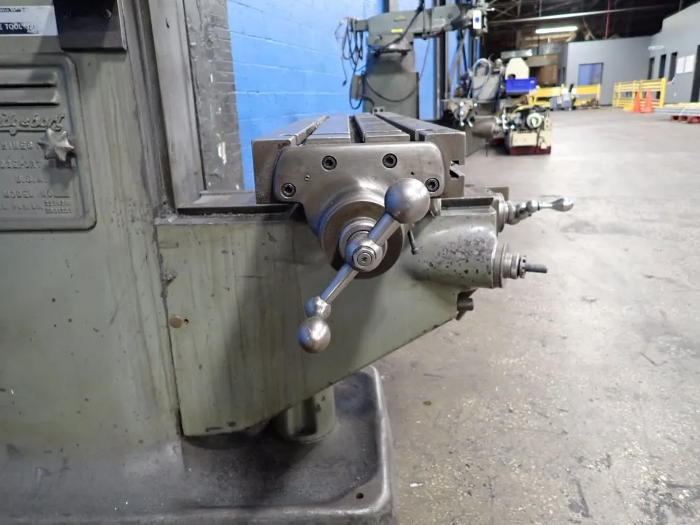 Bridgeport 9" X 42" Vertical Mill - 89006
