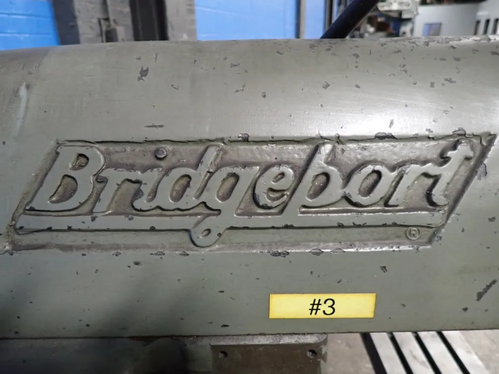 Bridgeport 9" X 42" Vertical Mill - 89006